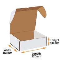 D/C 220mm x 160mm x 100mm