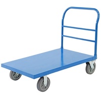 MHE1043 - Heavy Duty Steel Platform Trolley 1520mm x 760mm