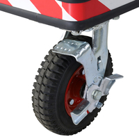 MHE1055 - Pneumatic Wheel Kit (Includes 2 x Fixed Wheels & 2 x Swivel Wheels With Brakes)