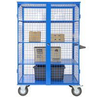 Lockable Mesh Storage Cage