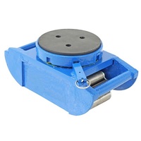 MHE1301 - Heavy Duty Roller Load Skate - Rubber Pad Top