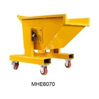 MHE6070 - Waste Tipping Bin 150 Litre - Painted