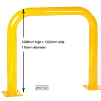 Bollard U Bar High