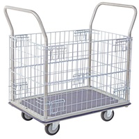 MHE1030 - Multi-Purpose Caged Trolley 750mm x 490mm