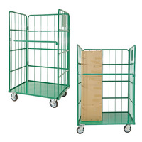 Heavy Duty Cage Trolley With Open Front