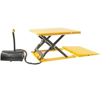 Low Profile Electric Pallet Lift Tables