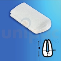 EPE Edge Protector U Profile 10mmx50mmx10mm