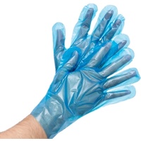 Polyethylene Gloves - Blue Powder Free