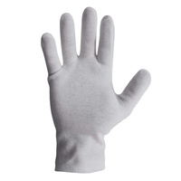 Cotton Liner Gloves - Hemmed Cuff