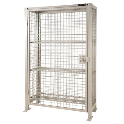 Lockable Mesh Storage Cage