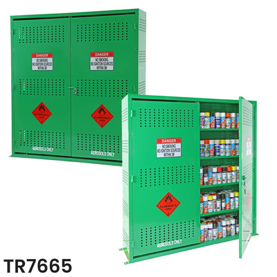 Flammable Aerosol Can Cabinet- 432 Can