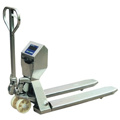 Stainless Steel Pallet Trucks With Load Scales