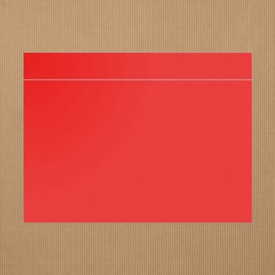 Plain Envelope Red Background 235mm x 175mm