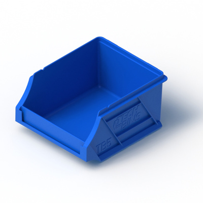 Parts Bin B5 118mm x 100mm x 66m Blue