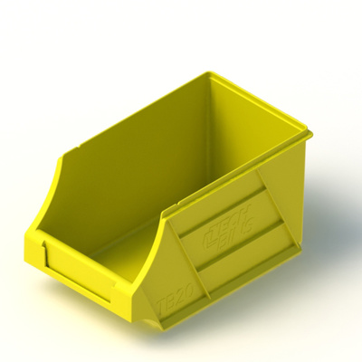 Parts Bin B20 230mm x 134mm x 125mm Yellow