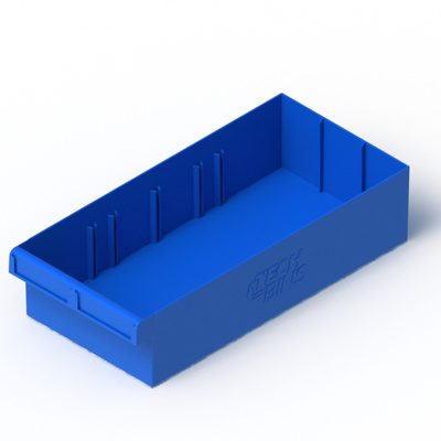 Parts Trays B25 422mm x 200mm x 100mm Blue