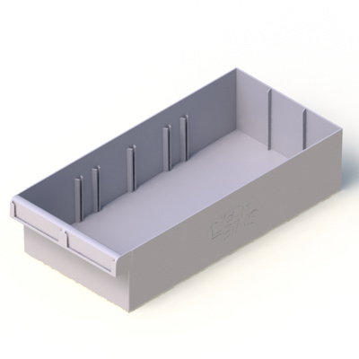 Parts Trays B25 422mm x 200mm x 100mm Grey