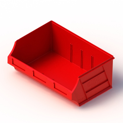 Parts Bin B40 280mm x 410mm x 164mm Red